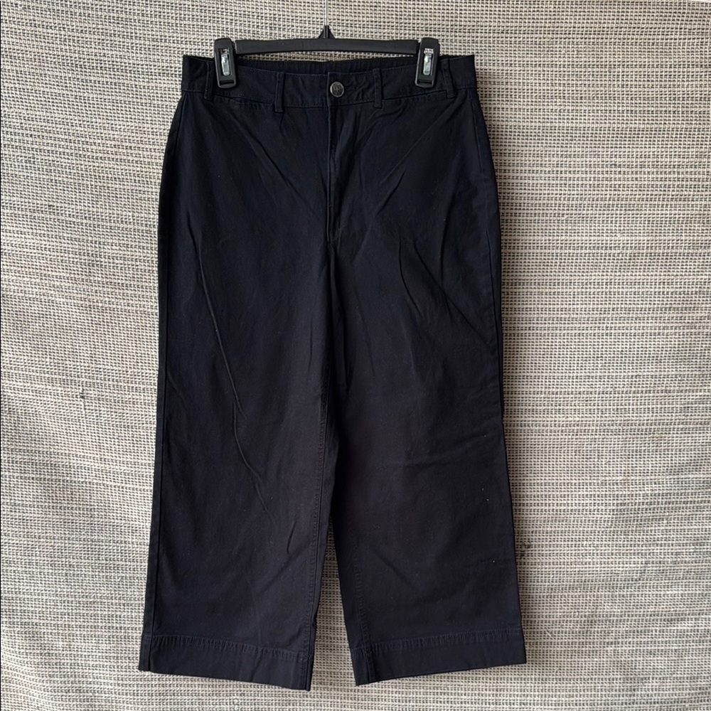 Old Navy Black Chino Pants, 8 petite
